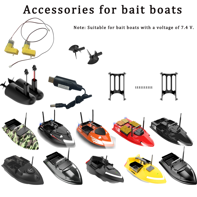 MBLN 7.4V Universal Bait Boat  - огляд і ціна Fishing Boat Gps